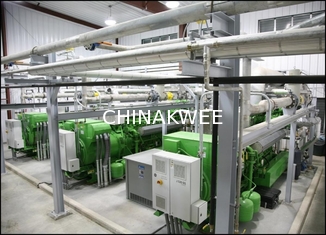 China 500Kw - 4Mw Landfill Gas Power Plant , Renewable Energy Sources Electric Plant supplier