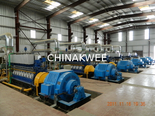 China Water Cooling Generating Sets HFO Fired Power Plant 11KV / 750Rpm supplier