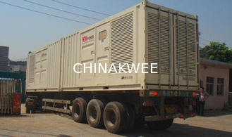 China Silence Sound Proof Oil Power Plant MAN Containerized Generate Set supplier