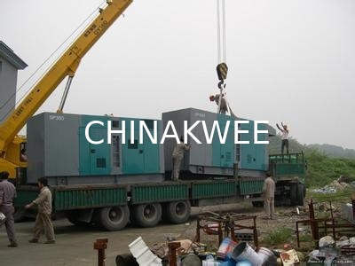 Silence Sound Proof Oil Power Plant MAN Containerized Generate Set supplier