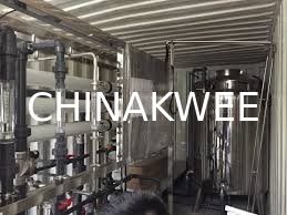 Containerized Waste  Water Treatment Purification Stainless Steel  RO System supplier
