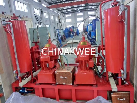 Waste Engine Lubrication Oil Purifier Separator Self Cleaning 50Hz / 60Hz 30000L/H supplier