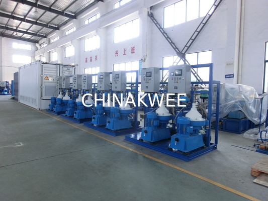 Waste Engine Lubrication Oil Purifier Separator Self Cleaning 50Hz / 60Hz 30000L/H supplier