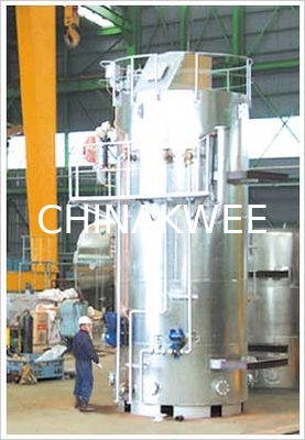 Vertical  Steam Boiler Fuel Oil fired and Exhaust Gas composite Boiler supplier