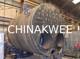 Vertical  Steam Boiler Fuel Oil fired and Exhaust Gas composite Boiler supplier