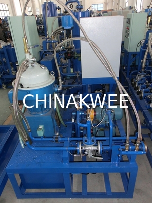 3000 - 9000 L/H Automatic PLC Centrifugal Oil Separator Lubricating supplier