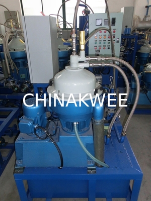 3000 - 9000 L/H Automatic PLC Centrifugal Oil Separator Lubricating supplier