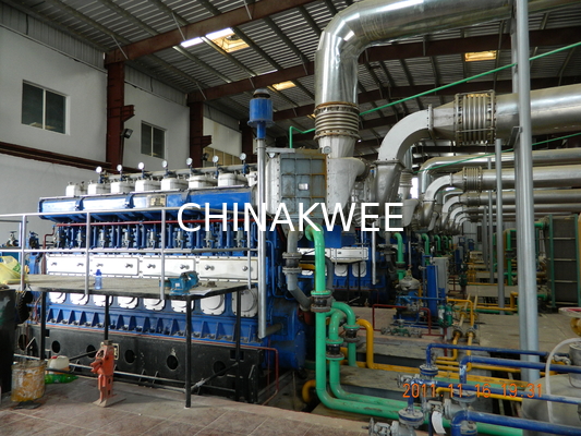 4*2500kw HFO Fired genset Power Plant supplier